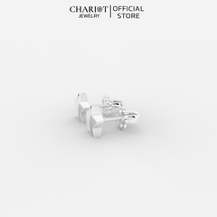 Khuyên Tai Bạc ECJ61 Hình Ngôi Sao Chariot Jewelry