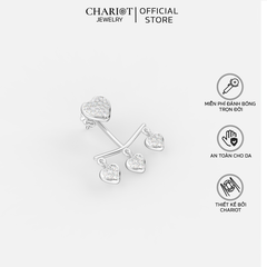 Khuyên Tai Bạc ECJ83 Venus Chariot Jewelry