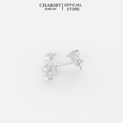 Khuyên Tai Bạc ECJ83 Venus Chariot Jewelry