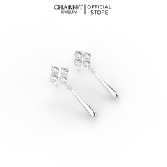 Khuyên Tai Bạc ECJ85 Summit Glory Chariot Jewelry