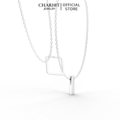 Dây Chuyền Bạc S925 DCJ91 Geometric Chariot Jewelry