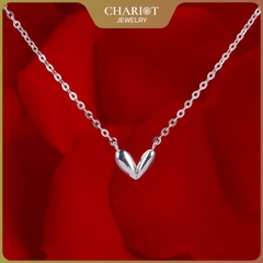 Dây chuyền S925 DCJ111 Tiny Heart, quà tặng Valentine ý nghĩa, ChariotJewelry