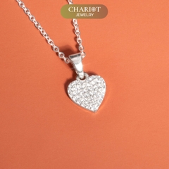 Dây chuyền S925 DCJ120 Mini Heart, quà tặng 8-3 ý nghĩa, Chariot Jewelry