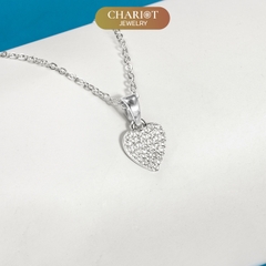 Dây chuyền S925 DCJ120 Mini Heart, quà tặng Valentine ý nghĩa, Chariot Jewelry