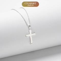 Dây chuyền bạc s925 DCJ184 Chữ thập thanh lịch Chariot Jewelry