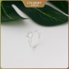 Nhẫn bạc S925 NCJ82 công chúa nhỏ đáng yêu ChariotJewelry