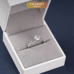 Nhẫn bạc S925 NCJ82 công chúa nhỏ đáng yêu ChariotJewelry