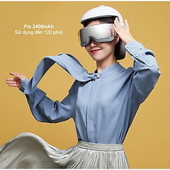 Máy Massage Đầu Và Mắt Xiaomi Momoda SX315 Xoa Bóp 360 Độ Tích Hợp Nghe Nhạc Kết Nối App Công Suất 7.5W - Hàng Chính Hãng