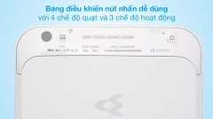 Máy Lọc Không Khí Tạo Ẩm Daikin MCK55TVM6 Công nghệ Streamer 3C Tích Hợp Ion Plasma, Lõi Lọc Tuổi Thọ Lên Đến 10 Năm, Diệt Khuẩn Và Lọc Sạch 99,97% Bụi Bẩn, Diện Tích Sử Dụng 40 m2, Công Suất 58W - Hàng Chính Hãng