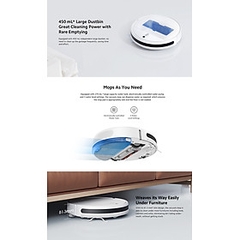 Robot Hút Bụi Xiaomi Vaccum Mop 2 Lite Diện Tích Làm Việc 150 m2 - Hàng Chính Hãng