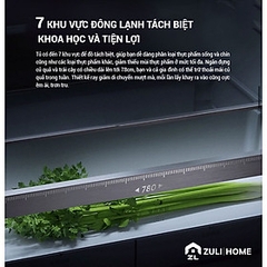 Tủ Lạnh Xiaomi Mijia 550L 4 Cánh – Làm Lạnh 3 Chiều, Ngăn Đồng Mềm