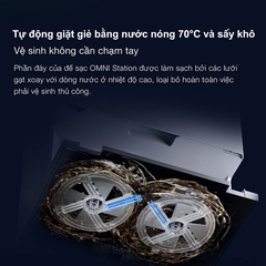 Robot Hút Bụi Lau Nhà Ecovacs T50 Pro Omni Auto - Bản Quốc Tế