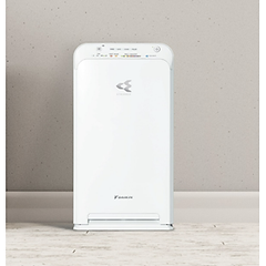 Máy Lọc Không Khí Daikin MCK55TVM6 Công nghệ Streamer 3C Tích Hợp Ion Plasma Lõi Lọc Tuổi Thọ Lên Đến 10 Năm, Diệt Khuẩn Và Lọc Sạch 99,97% Bụi Bẩn, Diện Tích Sử Dụng 40 m2, Công Suất 58W - Hàng Chính Hãng