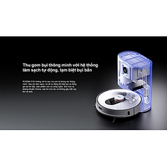 Robot Hút Bụi Lau Nhà Xiaomi Lydsto R3 Đổ Rác Tự Động Khử Trùng Ozon Diệt Khuẩn Lực Hút 3.000 Pa - Hàng Chính Hãng