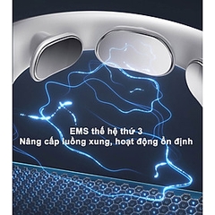 Máy Massage Cổ Vai Gáy Xiaomi Jeeback G20 Tích Hợp Kết Nối App Gồm 4 Kỹ Thuật Massage 15 Chế Độ Khác Nhau - Hàng Nhập Khẩu