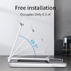 Máy Chạy Bộ Gấp Gọn Xiaomi Yesoul PH5 Thiết Kế Mỏng Nhỏ Gọn,Thảm Chạy Đàn Hồi 4 Lớp, Công Suất 920 W - Hàng Chính Hãng