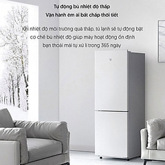 Tủ Lạnh Xiaomi Mijia 185L Cửa 2 Cánh, Tiết Kiệm Điện