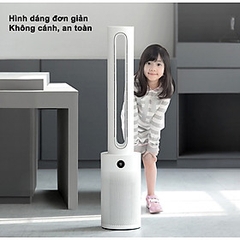 Quạt Không Cánh Xiaomi Mijia 2 In 1 Kèm Lọc Không Khí - Bản Nội Địa