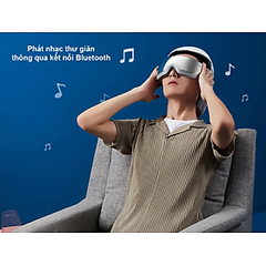 Máy Massage Đầu Và Mắt Xiaomi Momoda SX315 Xoa Bóp 360 Độ Tích Hợp Nghe Nhạc Kết Nối App Công Suất 7.5W - Hàng Chính Hãng