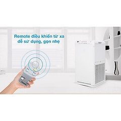 Máy Lọc Không Khí Daikin MCK55TVM6 Công nghệ Streamer 3C Tích Hợp Ion Plasma Lõi Lọc Tuổi Thọ Lên Đến 10 Năm, Diệt Khuẩn Và Lọc Sạch 99,97% Bụi Bẩn, Diện Tích Sử Dụng 40 m2, Công Suất 58W - Hàng Chính Hãng
