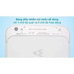 Máy Lọc Không Khí Daikin MCK55TVM6 Công nghệ Streamer 3C Tích Hợp Ion Plasma Lõi Lọc Tuổi Thọ Lên Đến 10 Năm, Diệt Khuẩn Và Lọc Sạch 99,97% Bụi Bẩn, Diện Tích Sử Dụng 40 m2, Công Suất 58W - Hàng Chính Hãng