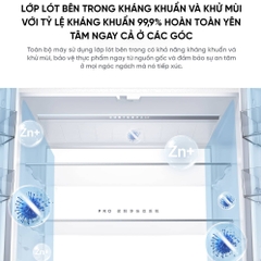 Tủ Lạnh Xiaomi Mijia 508L Pro BCD-508WSSGPDIN - Làm Đá Tự Động
