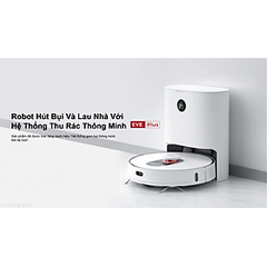 Robot Hút Bụi Lau Nhà Xiaomi Lydsto R3 Đổ Rác Tự Động Khử Trùng Ozon Diệt Khuẩn Lực Hút 3.000 Pa - Hàng Chính Hãng