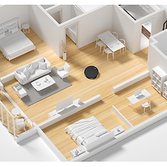 Robot Hút Bụi Lau Nhà Xiaomi Lydsto G1 Diện Tích Hoạt Động 200m2 Công Suất 28 W - Hàng Chính Hãng