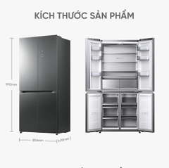 Tủ Lạnh Xiaomi Mijia 508L Pro BCD-508WTGBI 4 Cánh – Đá Pha Lê