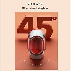 Quạt Sưởi Gốm Xiaomi Douhe DH-QN04 600 W - Hàng Nhập Khẩu