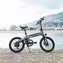 Xe Đạp Điện Trợ Lực Điện Gấp Gọn Xiaomi HIMO Z20 Pin Sử Dụng 80 Km Tốc Độ 25 Km/giờ, Bộ Chuyển Động 6 Cấp, Phanh Cảm Biến Ngắt Điện, Công Suất 250W - Hàng Chính Hãng