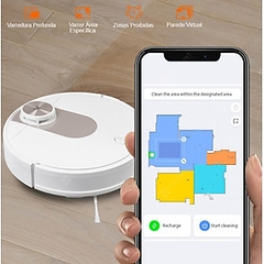 Robot Hút Bụi Lau Nhà Xiaomi Viomi SE Làm Sạch Sâu Diện Tích Làm Việc 120-150 m2 Lưu Bản Đồ 5 Tầng Lực Hút 2200 Pa - Hàng Chính Hãng