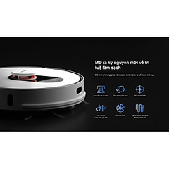 Robot Hút Bụi Lau Nhà Xiaomi Lydsto R3 Đổ Rác Tự Động Khử Trùng Ozon Diệt Khuẩn Lực Hút 3.000 Pa - Hàng Chính Hãng