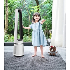 Quạt Không Cánh Midea AMS150-C Gió AI Lọc Không Khí - Hàng Nhập Khẩu