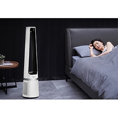 Quạt Không Cánh Midea AMS150-C Gió AI Lọc Không Khí - Hàng Nhập Khẩu