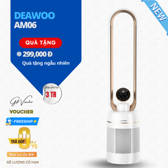 Quạt Không Cánh Daewoo AM06 Tạo Độ Ẩm - Hàng Nhập Khẩu