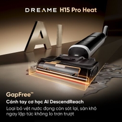 Máy Hút Bụi Lau Nhà Cầm Tay Dreame H15 Pro Heat - Bản Quốc Tế