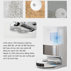 Robot Hút Bụi Lau Nhà Dreame L10s Ultra Gen 2 - Bản Quốc Tế