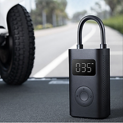 Bơm Cầm Tay Đa Năng Xiaomi Mijia Bicycle Dùng Bơm Xe Hơi, Xe Máy, Xe Đạp - Hàng Nhập Khẩu