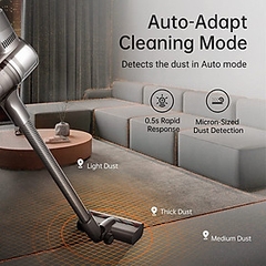 Máy Hút Bụi Không Dây Dreame T30 Pin Rời Thuận Tiện Sạc Điện Thời Gian Làm Việc 90 Phút, Công Suất Cao 550W Lực Hút 27KPa - Hàng Chính Hãng