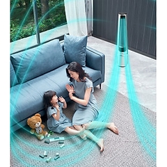 Quạt Không Cánh Midea AMS150-C Gió AI Lọc Không Khí - Hàng Nhập Khẩu