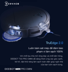 Robot Hút Bụi Lau Nhà Ecovacs Deebot T50 Pro Omni Gen 2 - Bản Quốc Tế