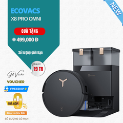 Robot Bút Bụi Lau Nhà Ecovacs Deebot X8 Pro Omni – Bản Quốc Tế