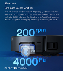 Robot Bút Bụi Ecovacs Deebot X8 Pro Omni – Bản Quốc Tế 2025