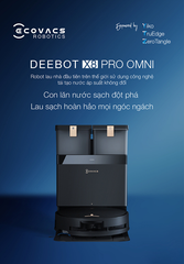 Robot Bút Bụi Ecovacs Deebot X8 Pro Omni – Bản Quốc Tế 2025