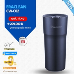 Máy Lọc Không Khí Ô Tô Xiaomi Eraclean CW-C02 Khử Khuẩn Ozon Công Suất 10W - Hàng Nhập Khẩu