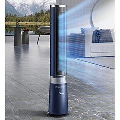 Quạt Không Cánh Midea Có Hẹn Giờ Góc Quay 60 Độ - Bản Nhập Khẩu