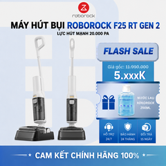 Máy Hút Bụi Lau Nhà Roborock F25 RT Gen 2 | Lực Hút 22.000 Pa