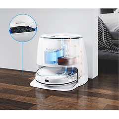 Robot Hút Bụi Lau Nhà Xiaomi Redroad G10 Thông Minh Tự Động Giặt Rẻ Diện Tích Hoạt Động 180m2 Công Suất 40W - Hàng Chính Hãng