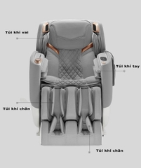 Ghế Massage Thông Minh Xiaomi Joypal V1 AI Monster 3.5D Có Điều Khiển Giọng Nói 25 Kỹ Thuật Massage 11 Cấp Độ - Hàng Chính Hãng